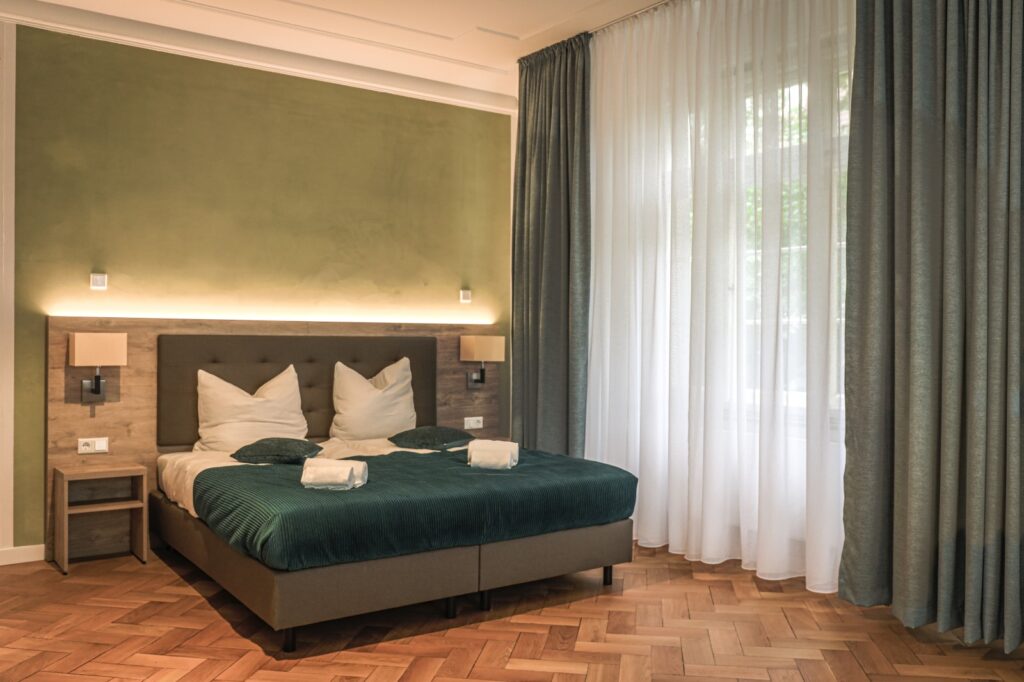 Blick in die Suite im Hotel VillaWie in Rheda-Wiedenbrück